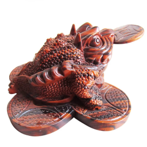 Tượng gỗ Thiềm Thừ