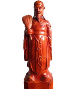 Tượng gỗ Gia Cát Lượng giá rẻ