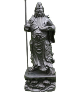 Tượng gỗ Quan Công gỗ mun