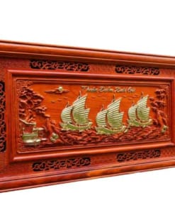 tranh go thuan buom xuoi gio