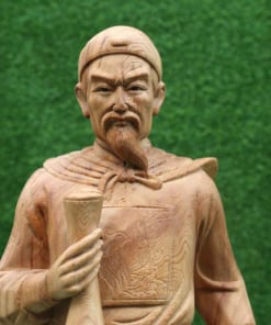 Tượng Trần Quốc Tuấn gỗ ngọc am