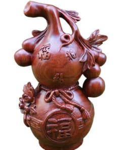 hồ lô phong thủy bằng gỗ