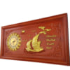 Đồng hồ gỗ treo tường Thuận Buồm Xuôi Gió