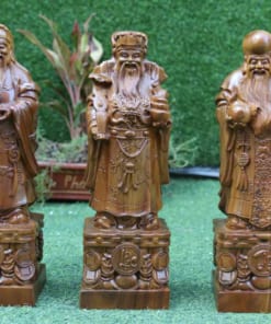 Tượng Tam Đa gỗ bách xanh