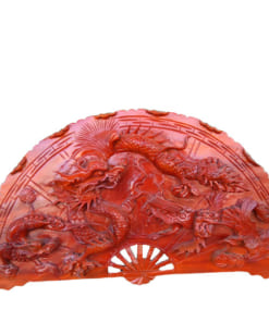 Quạt gỗ tứ linh giá rẻ