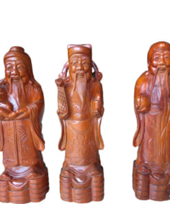 Tượng Tam Đa giá rẻ bằng gỗ xà cừ