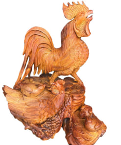 Ổ gà hạnh phúc gỗ hương