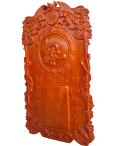 Khung lịch gỗ chữ Lộc