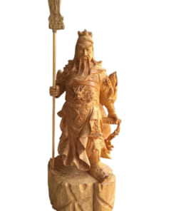 Tượng Quan Vân Trường bằng gỗ Ngọc Am