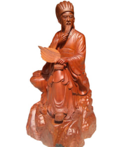 Tượng Khổng Minh ngồi đọc sách
