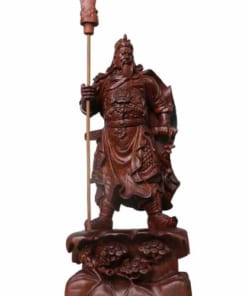 Quan Công cao 40cm gỗ hương ta