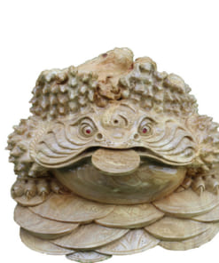 Thiềm thừ phong thủy gỗ nu nghiến