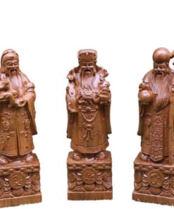tuong phuoc loc tho cao 30cm go bach xanh