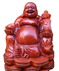 Tượng Di Lặc ngồi cầm vàng giá rẻ