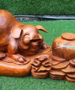 Heo gỗ phong thủy