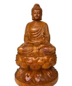 tượng gỗ bổn sư cao 50cm