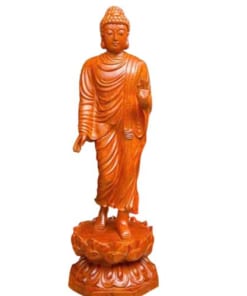 tượng gỗ bổn sư du hóa
