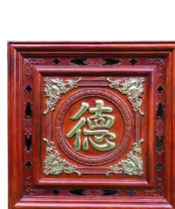 tranh go vuong chu Duc